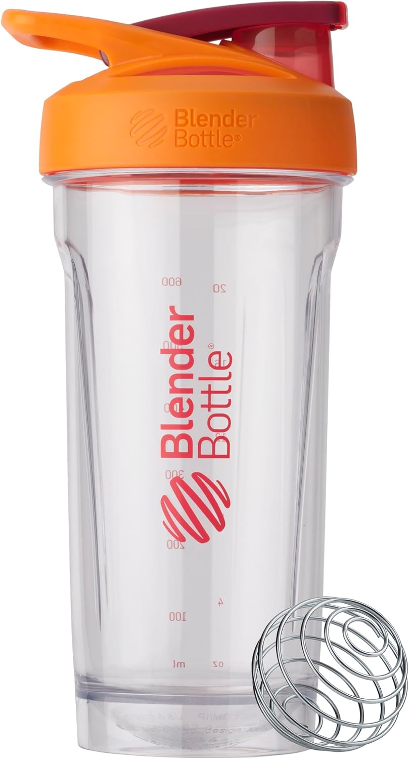 BlenderBottle Sport Flip Tritan Shaker Bottle 28 oz Passion Fruit