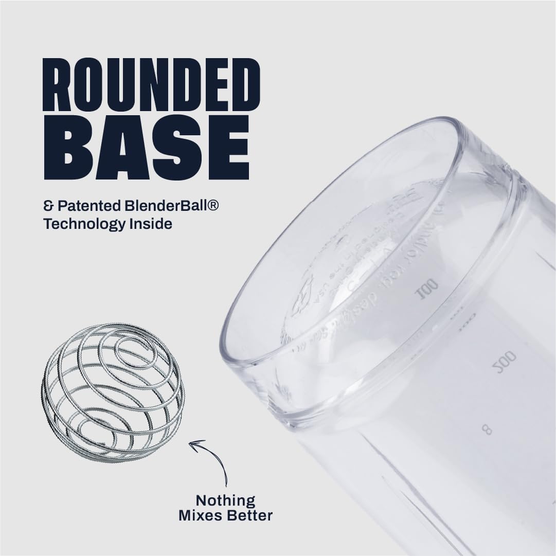 BlenderBottle Sport Flip Tritan Shaker Bottle 28 oz Grey