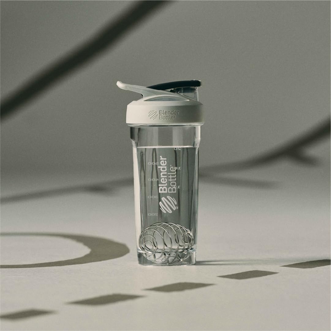 BlenderBottle Sport Flip Tritan Shaker Bottle 28 oz Grey