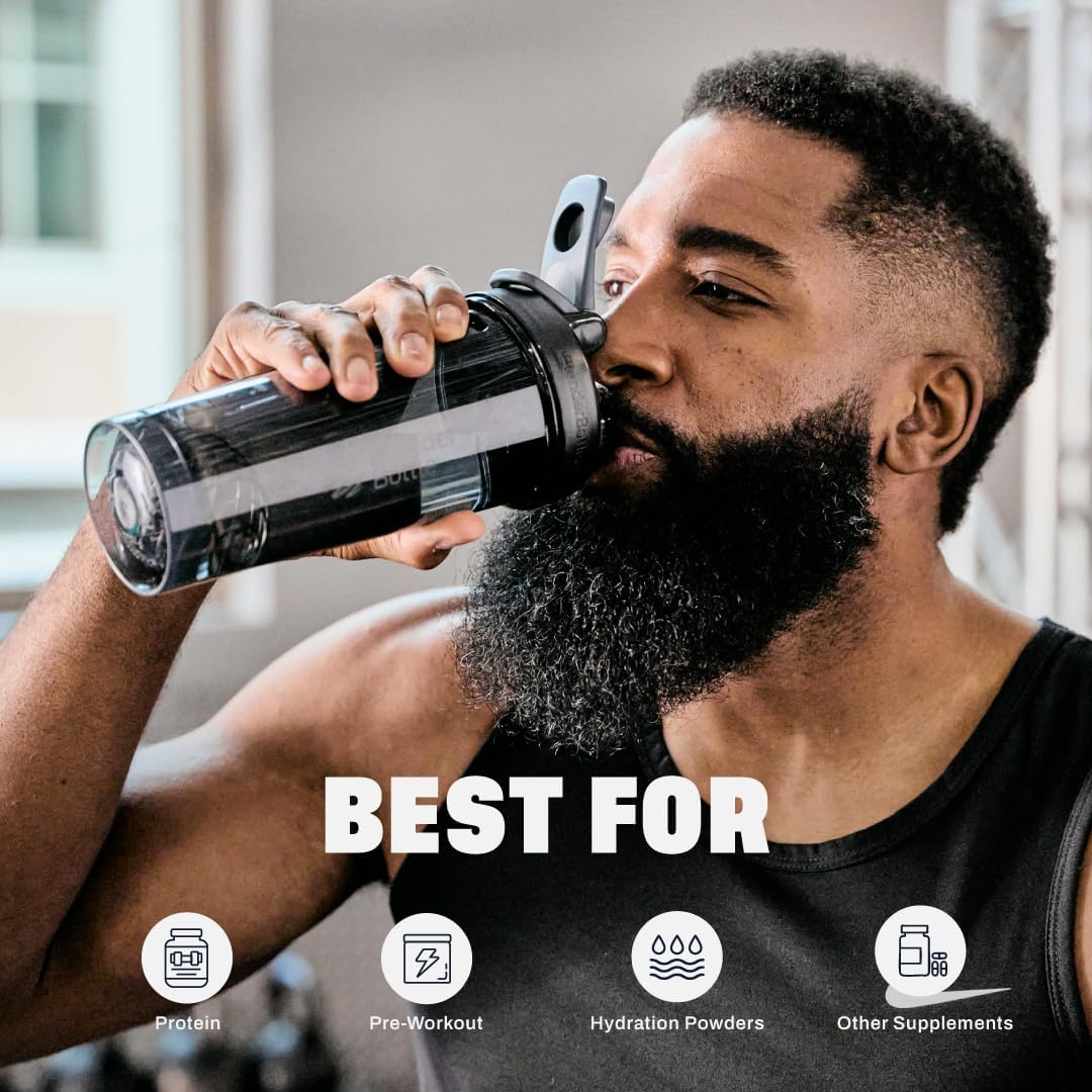 BlenderBottle ProSeries Tritan Shaker Bottle 24 oz Black