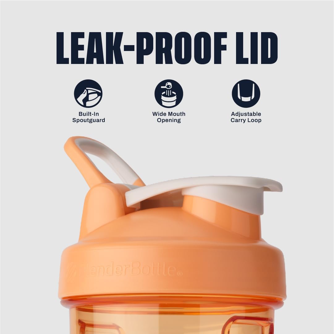 BlenderBottle ProSeries Tritan Shaker Bottle 28 oz Orange