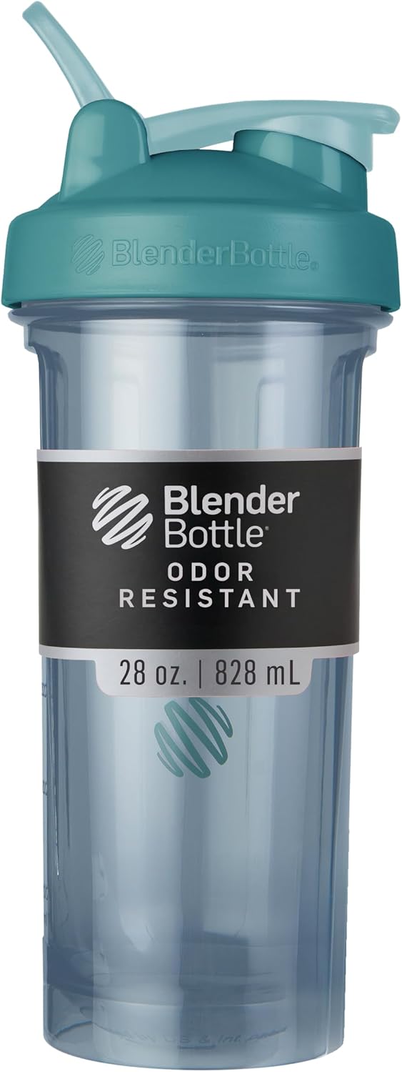 BlenderBottle ProSeries Tritan Shaker Bottle 28 oz Cerulean Blue