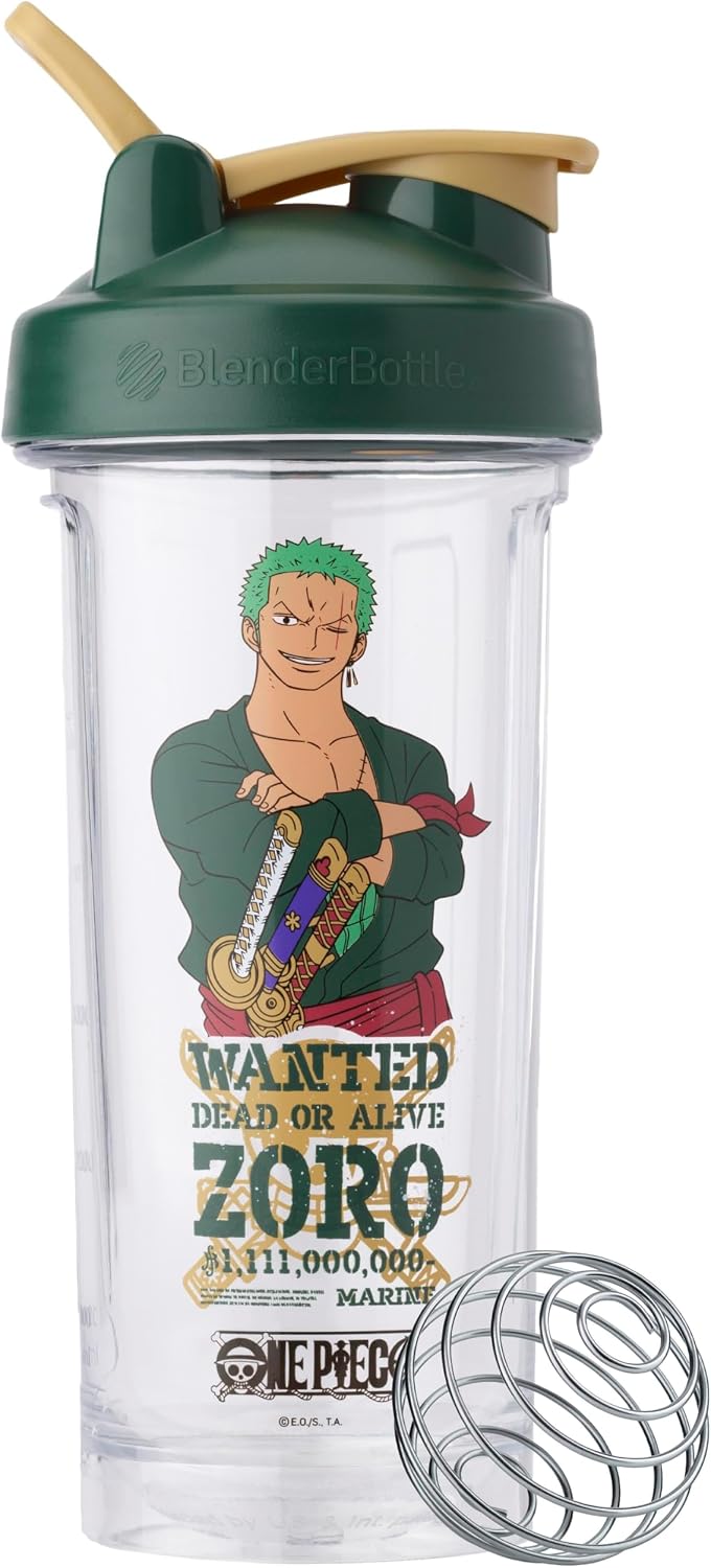 BlenderBottle One Piece ProSeries Tritan Shaker Bottle 28 oz Zoro