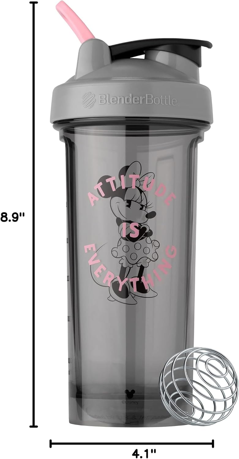 BlenderBottle Mickey & Friends ProSeries Shaker 28oz Attitude is Everything