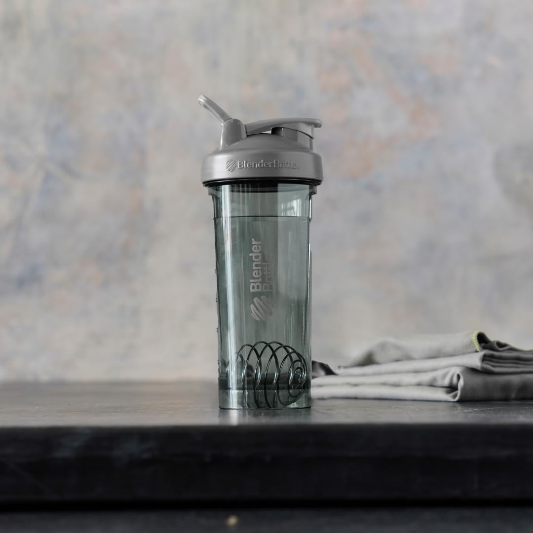 BlenderBottle ProSeries Tritan Shaker Bottle 24 oz Smoke Grey