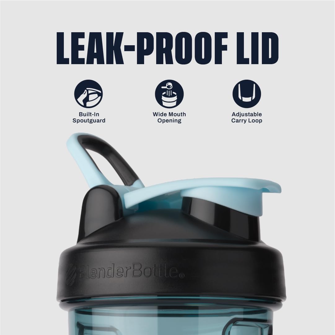 BlenderBottle ProSeries Tritan Shaker Bottle 28 oz Black/Blue