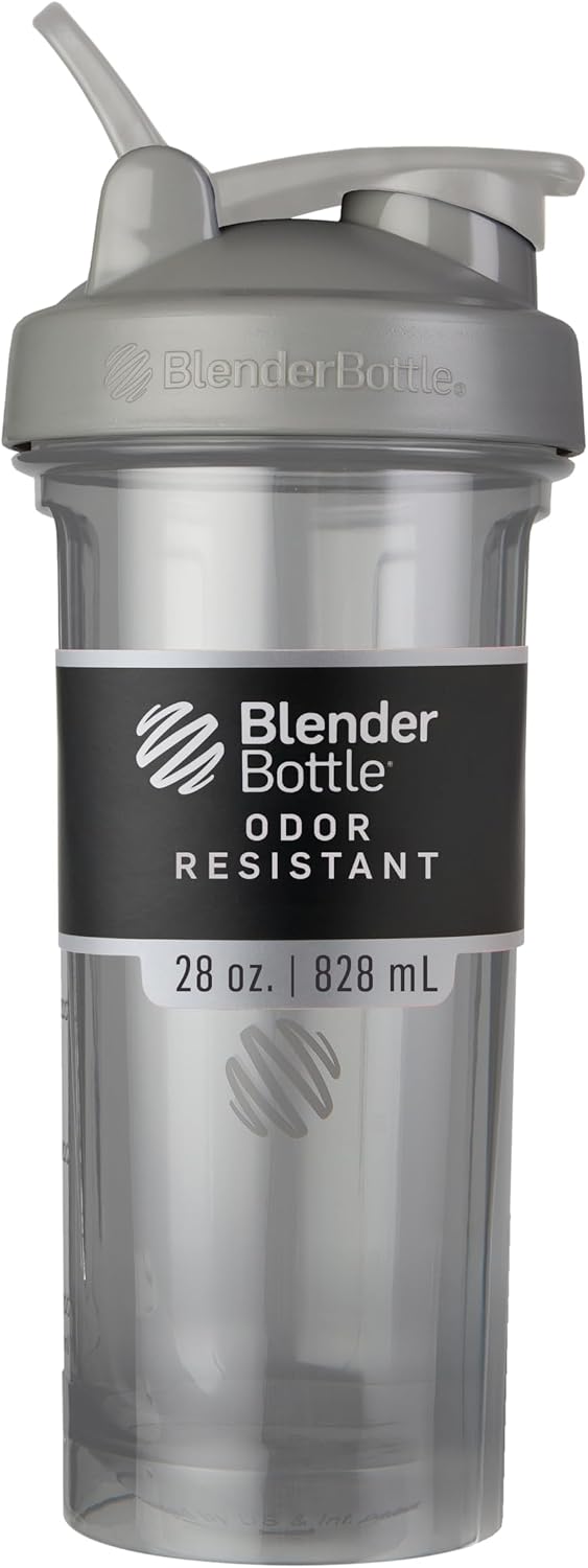 BlenderBottle ProSeries Tritan Shaker Bottle 28 oz Smoke Grey