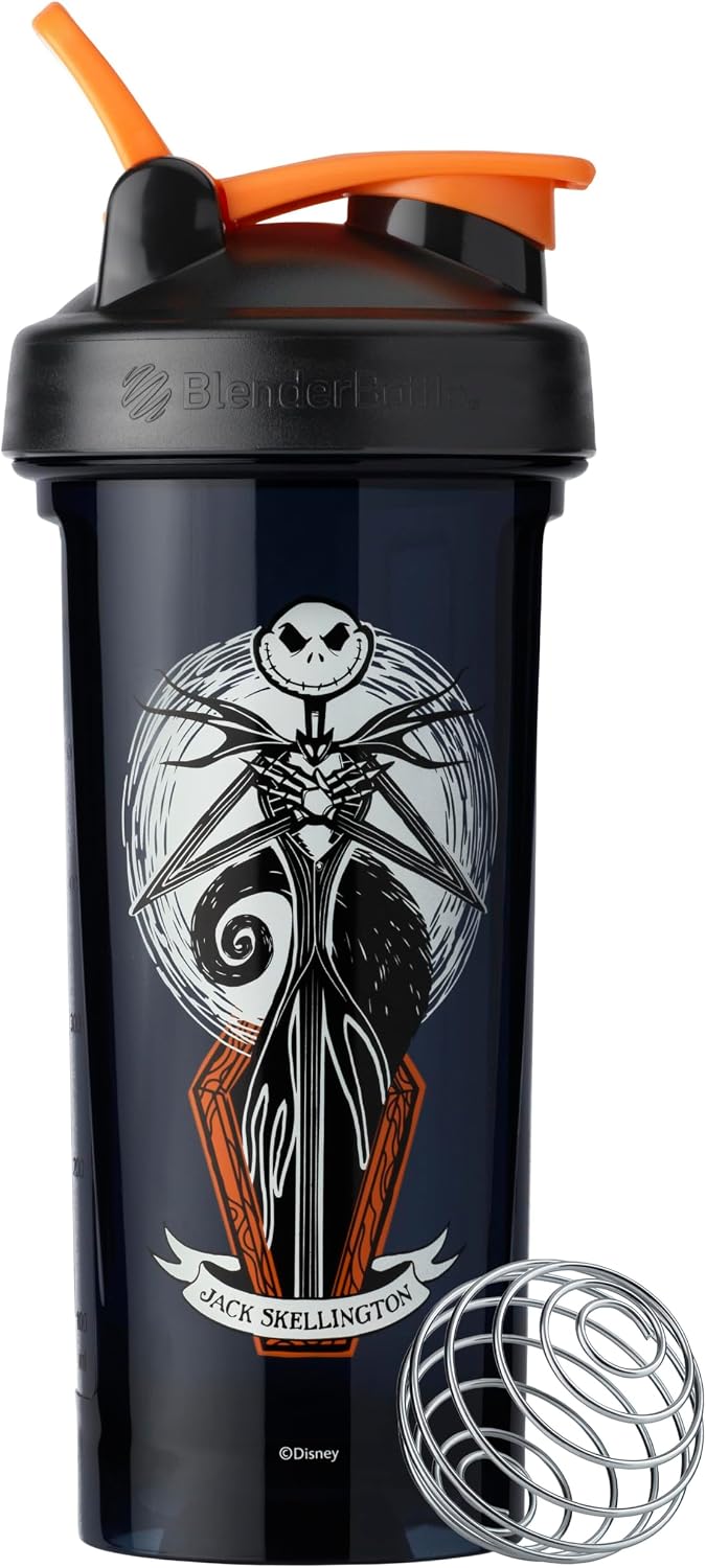 BlenderBottle Nightmare Before Christmas ProSeries Shaker Bottle 28 oz Jack