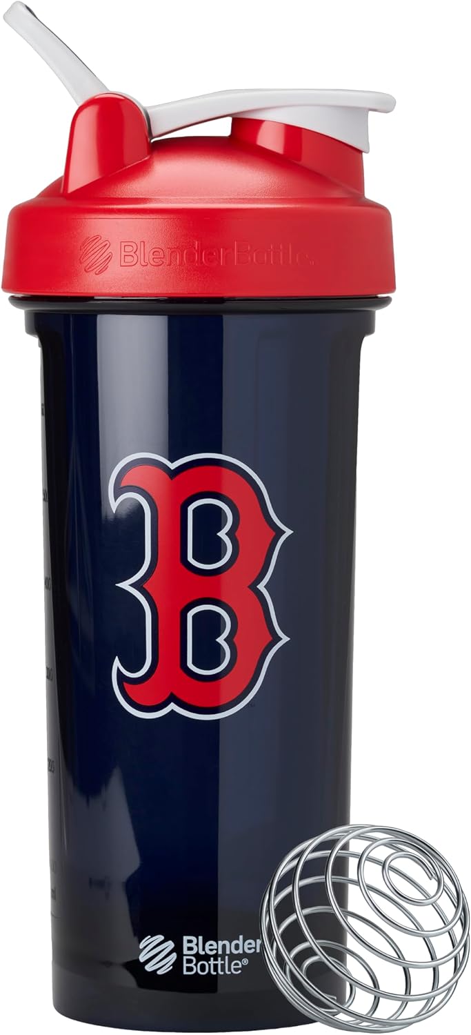 BlenderBottle MLB ProSeries Tritan Shaker Bottle 28 oz Boston Red Sox