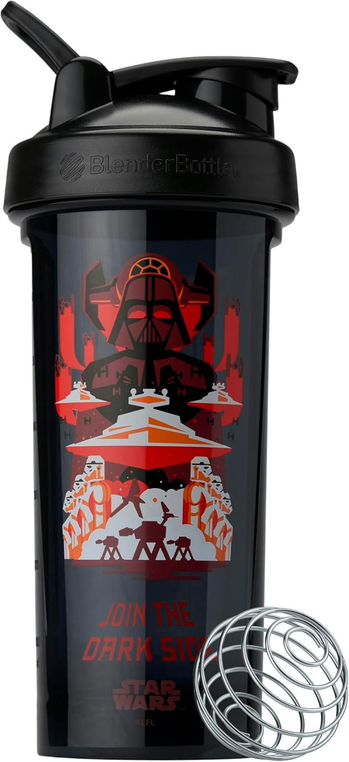 BlenderBottle Star Wars ProSeries Tritan Shaker Bottle 28 oz Black Join The Dark Side