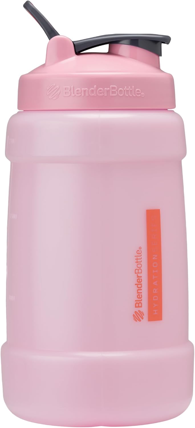 BlenderBottle Koda Jug Plastic Water Jug 74 oz Pink Full-Color Pink