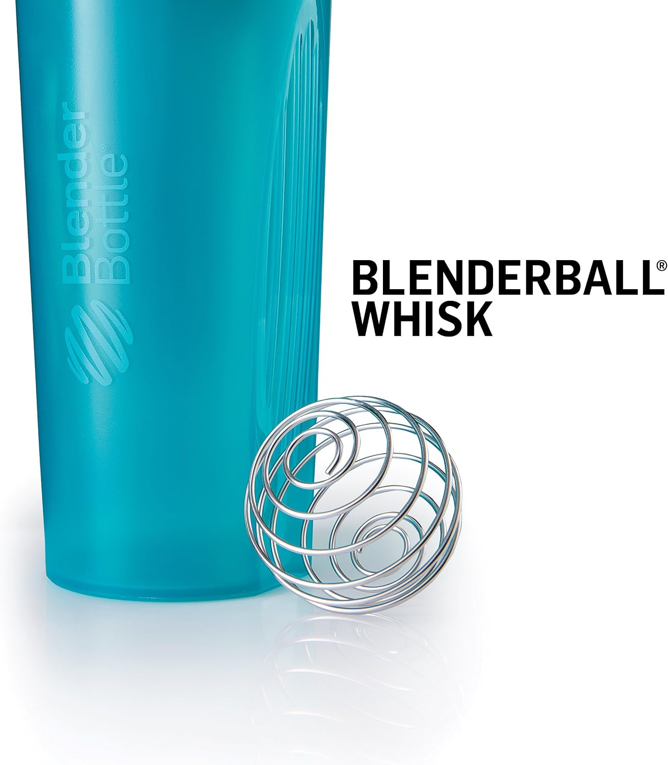 BlenderBottle Classic V1 Plastic Shaker Bottle 28 oz Black