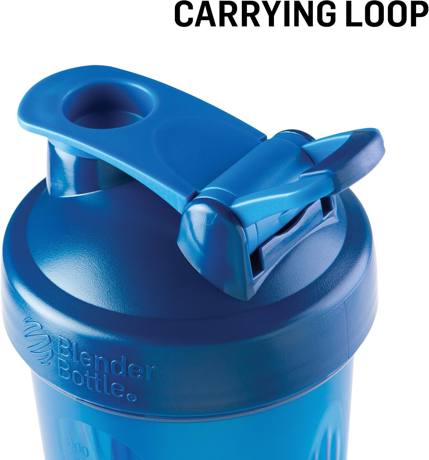 BlenderBottle Classic V1 Plastic Shaker Bottle 28 oz Black