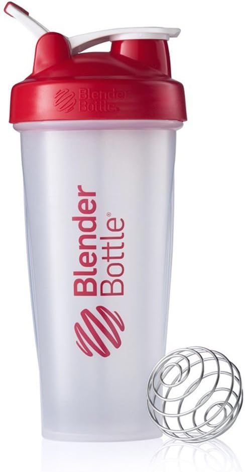 BlenderBottle 3-Pack Water Bottle, Blue/Black/Red