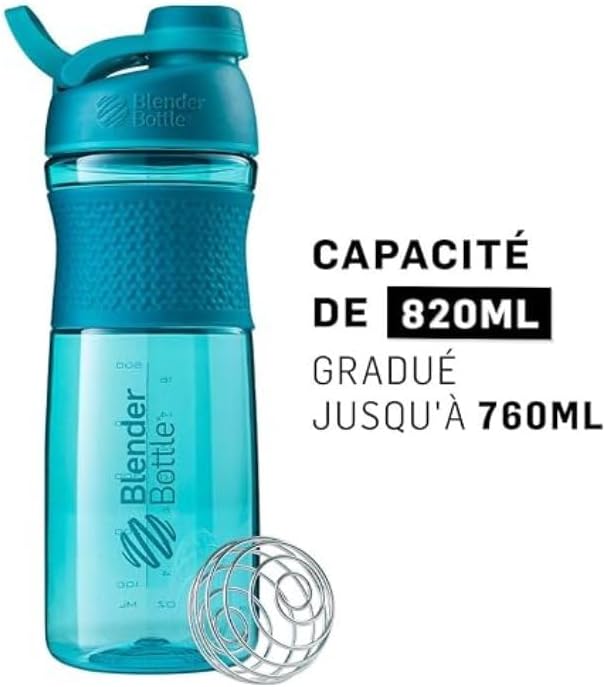 BlenderBottle Classic V2 20-Ounce Shaker Bottle 2-Pack Bundle