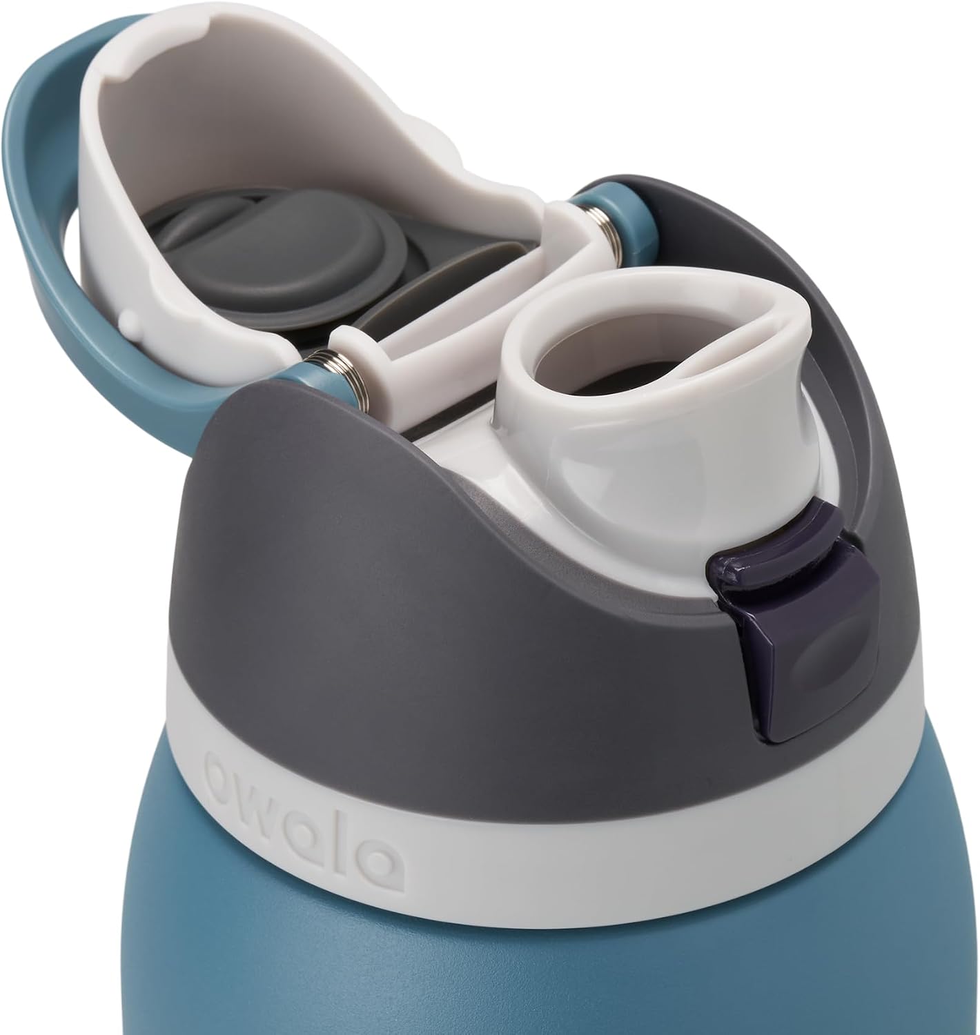 BlenderBottle C05955 FreeSip 40oz Stainless Steel - Blue Oasis