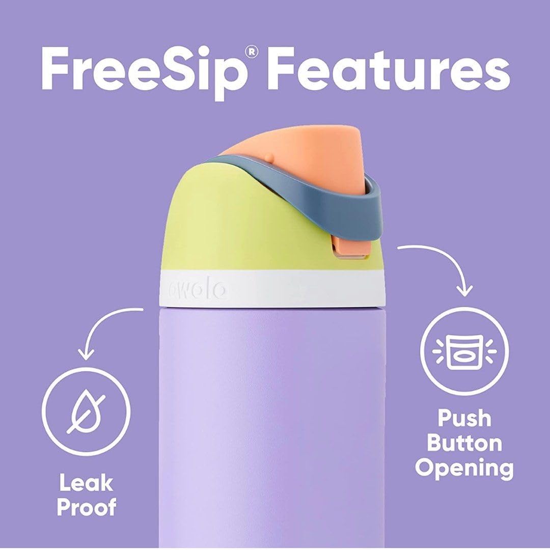 BlenderBottle C05955 FreeSip 40oz Stainless Steel - Blue Oasis