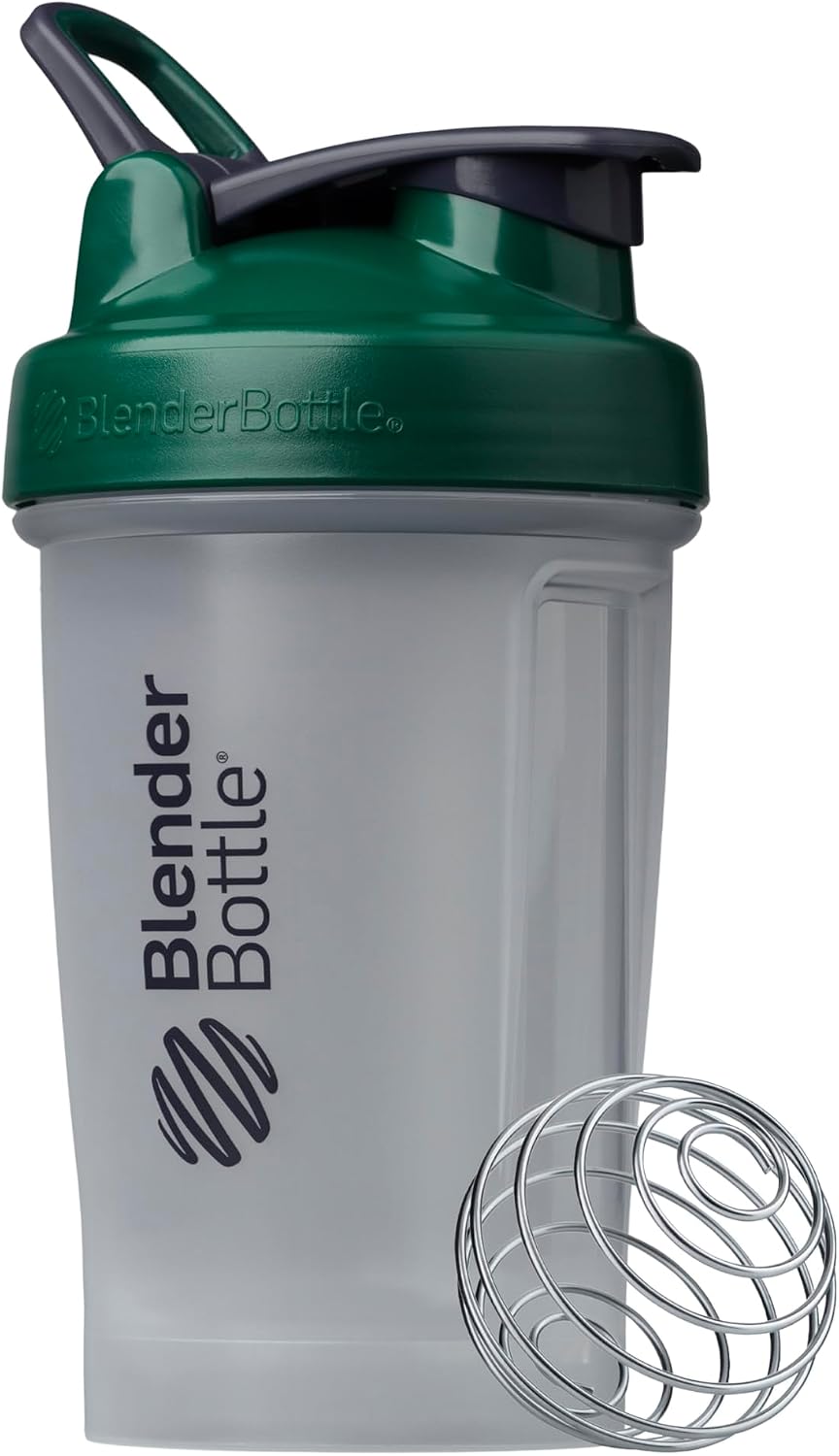 BlenderBottle Classic V2 Plastic Shaker Bottle 20 oz Green