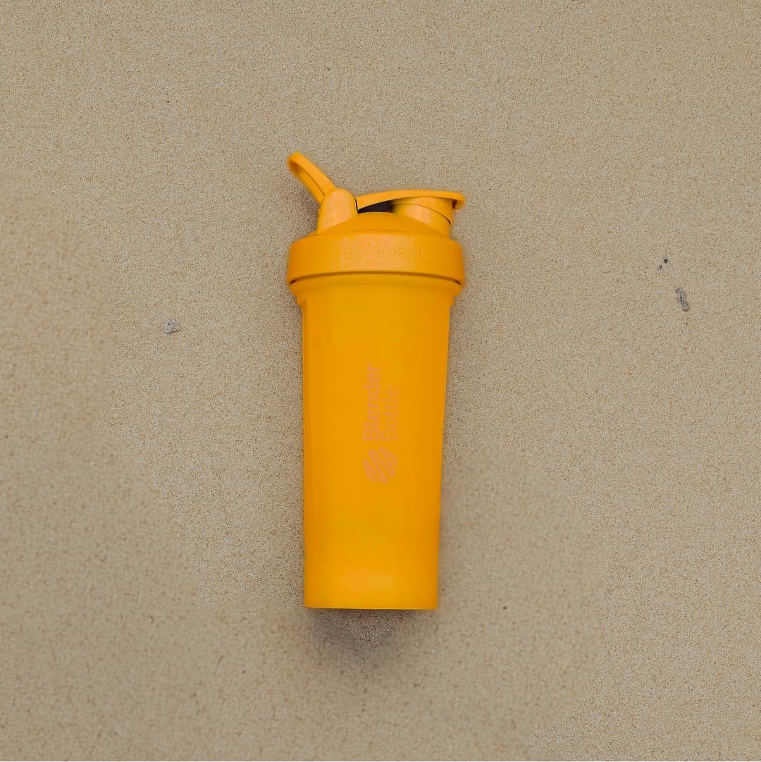BlenderBottle Classic V2 Plastic Shaker Bottle 28 oz Mango