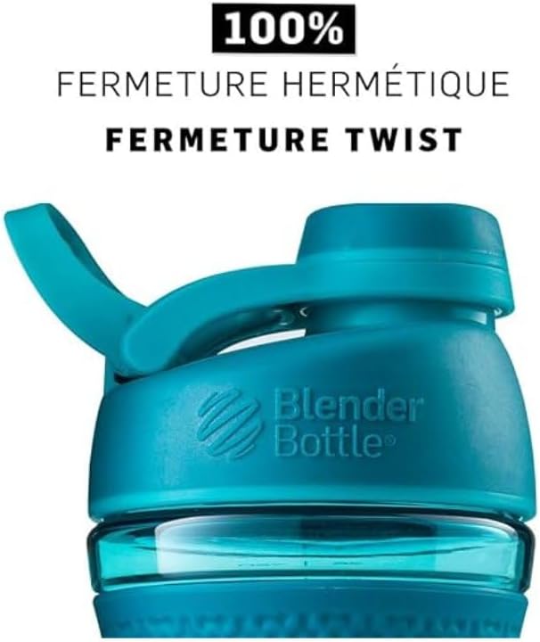 BlenderBottle Classic V2 20-Ounce Shaker Bottle 2-Pack Bundle Clear/Black
