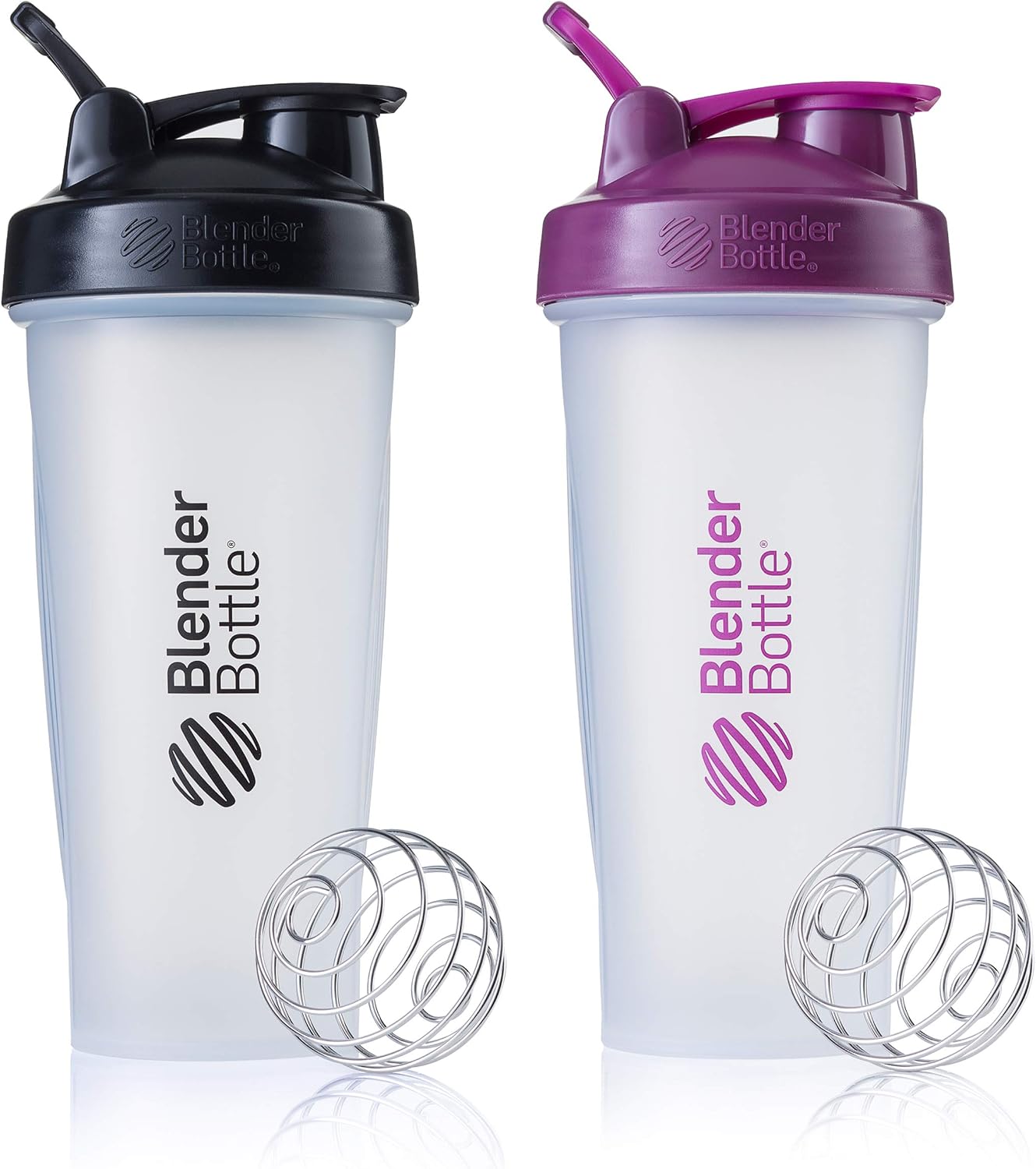 BlenderBottle Classic V2 Plastic Shaker Bottle 28 oz Colors May Vary