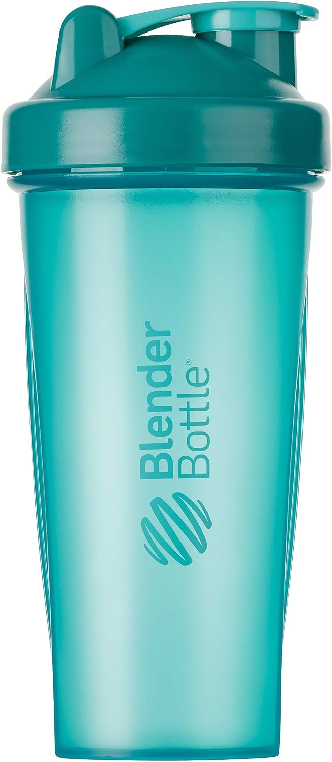 BlenderBottle Classic Shaker cup/Diet Shaker/Protein Shaker with Blenderball / 820ml - teal