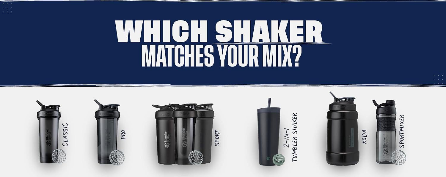 BlenderBottle Official Store BlenderBottle | Classic Shaker Bottles for Protein Shakes & Fitness - BlenderBottle Official Store